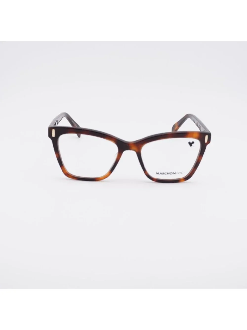 Marchon M-5512 242 Eyeglasses Havana 52mm Cat Eye Frame